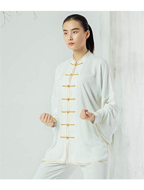 Buy Ksua Women Tai Chi Uniform Chinese Chiffon Tai Chi Suits Martial