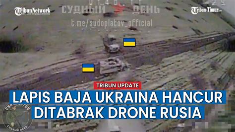 Drone FPV BT 40 Rusia Hantam Kendaraan Lapis Baja Ukraina YouTube