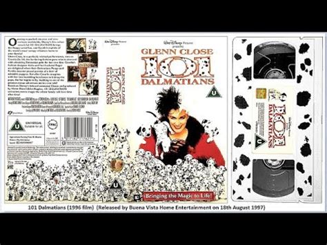 Dalmatians Live Action Th August Uk Vhs Youtube