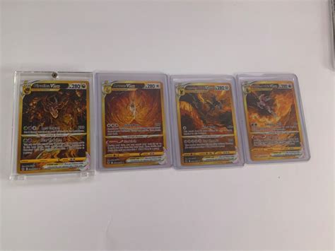 Mavin Pokemon Crown Zenith Gold Cards Giratina Arceus Dialga And Palkia Vstar Cards