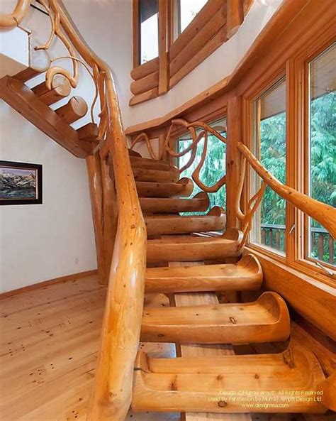 Log Spiral Stairs Imgur Wood Doors Interior Stairs Design