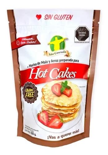 Mix De Harina Para Hot Cakes Libre De Gluten Mercadolibre