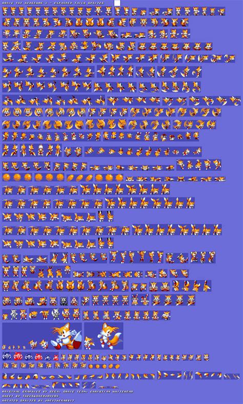 tails sprite sheet by sdodn on DeviantArt