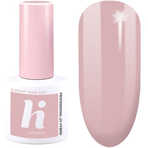 HI HYBRID LAKIER HYBRYDOWY 421 ELEGANT NUDE 5ML 8482303062 Allegro Pl