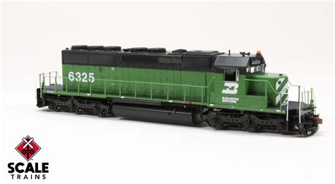 Rivet Counter HO Scale EMD SD40 2 Burlington Northern As Delivered