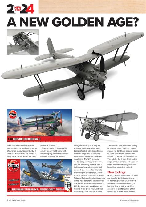 Airfix Model World Magazine - February 2024 Subscriptions | Pocketmags