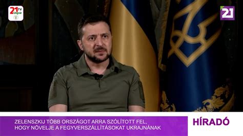 Zelenszkij több országot arra szólított fel hogy növelje a