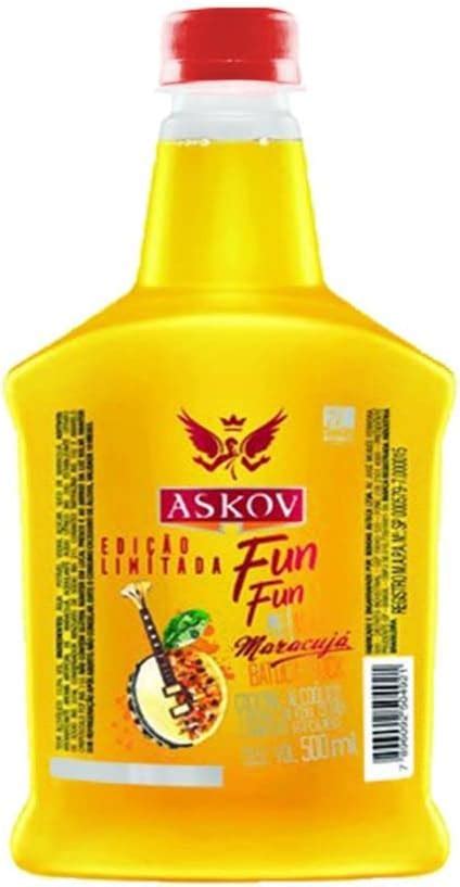 ASKOV FUN FUN MARACUJA 500ML Amazon Br Alimentos E Bebidas