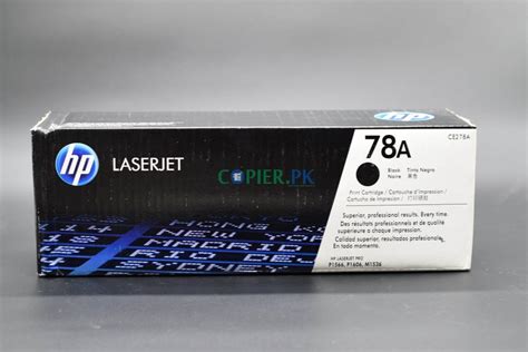 HP 78A Black LaserJet Toner Cartridge • Copier.Pk