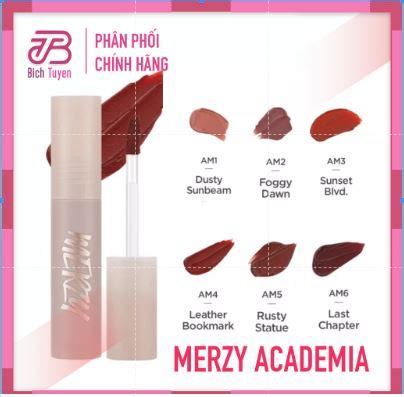 MERZY Academia Collection Son Kem Siêu Lì Lâu Trôi Lên Màu Chuẩn