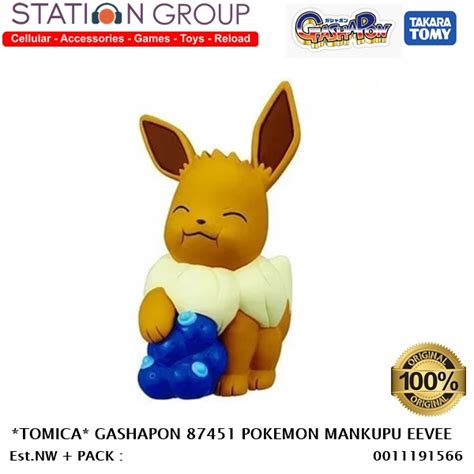 Jual Tomica Gashapon Pokemon Mankupu Eevee Action Figure