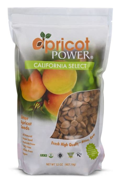 Bitter Raw Apricot Seeds 32 Oz Apricot Power Apricot Power