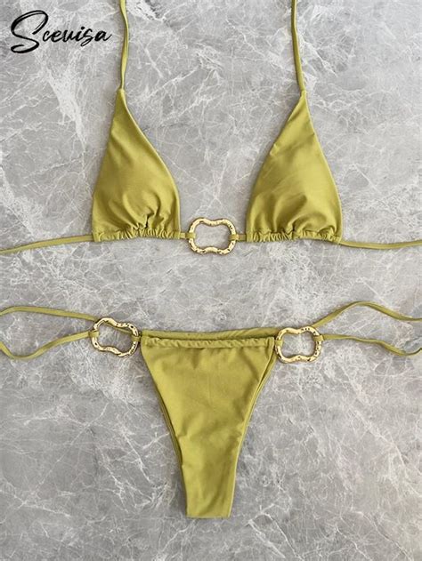 NEU Sexy Damen Bikini Set Goldring Design Neu und originalverpackt in Wittenbach für CHF