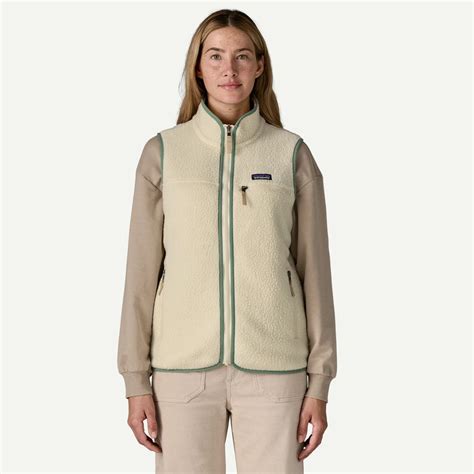Patagonia Retro Pile Vest – Women’s Full-Zip Recycled Fleece Vest ...