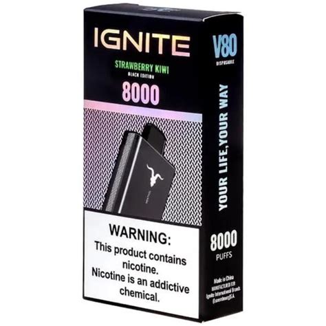 Ignite V80 Pod Descartável 8000 Puffs