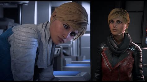 Mass Effect Andromeda Good Looking Sara Ryder Custom Female Character Creation Sliders Youtube