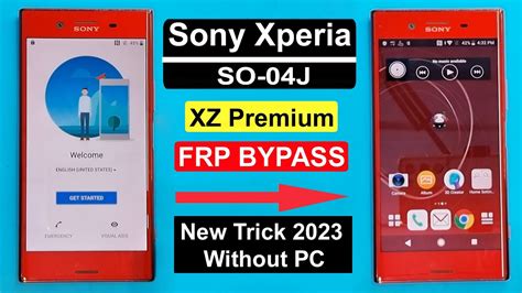 Sony Xperia Xz Premium So J Frp Bypass Sony