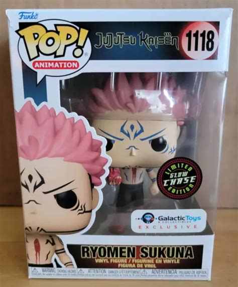 CHASE GITD RYOMEN Sukuna Jujutsu Kaisen JJK Funko Pop Galactic Toys