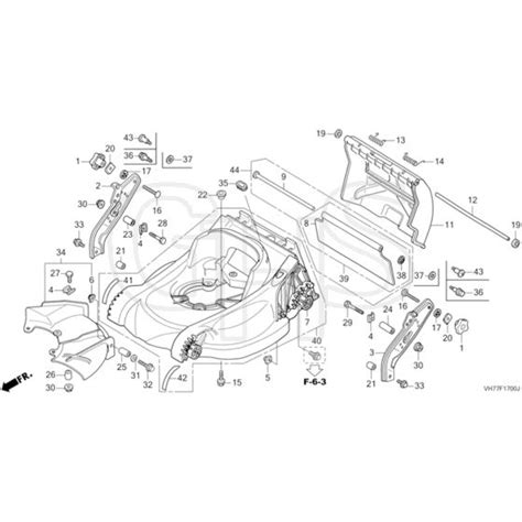 Honda Hrx C Hzea Cutter Housing Diagram Ghs