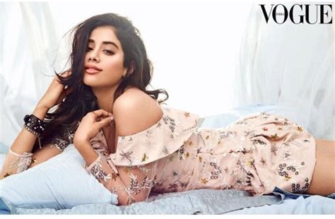 Jhanvi Kapoor Poses Vogue Magazine Photoshoot 2018 | SouthColors