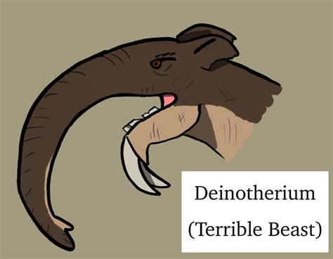 Deinotherium by djdrogo747 on DeviantArt