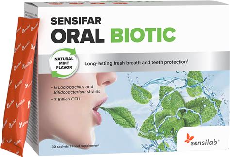 Oral Biotic – Oral Probiotics for Mouth I Sensilab