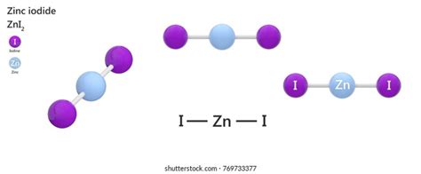 Zinc Iodide Chemical Compound Zinc Iodine