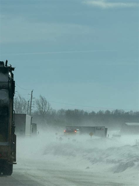 Ontario Storm Reports | Multiple accidents on highway 6 Owen Sound To