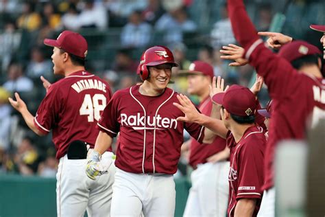 【楽天】完全アウェーの甲子園で阪神に3連勝で交流戦単独トップ 今江敏晃監督は「あの一角の方たちも喜んでくれているのでは」 ライブドアニュース