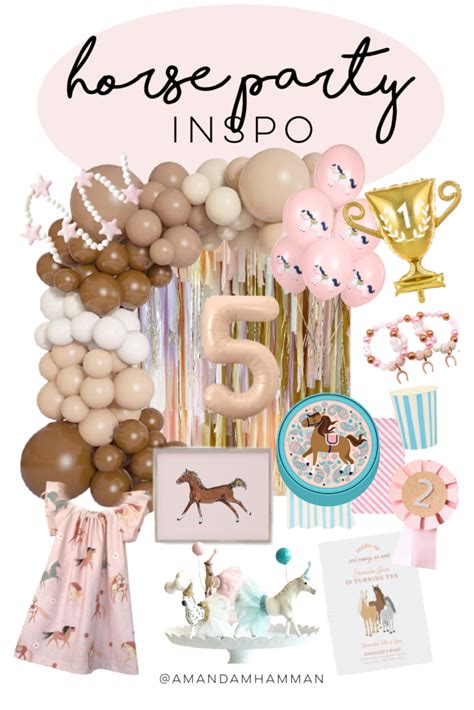 Horse Birthday Party Inspiration - amanda party + home