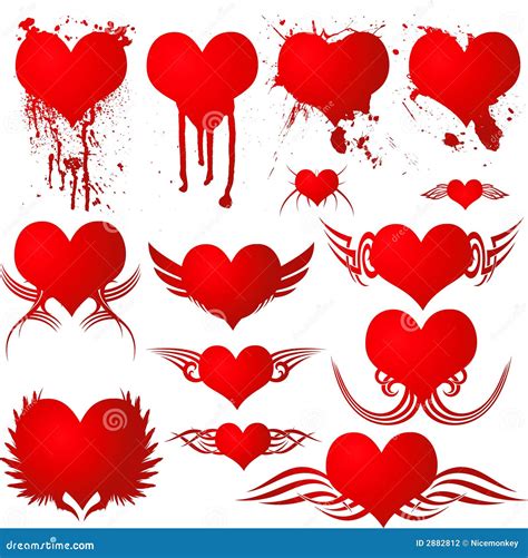 Heart Gothic Blood Stock Photography - Image: 2882812