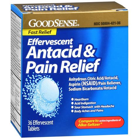 Goodsense S Antacid Effervescent Pain Relief Caball Sales