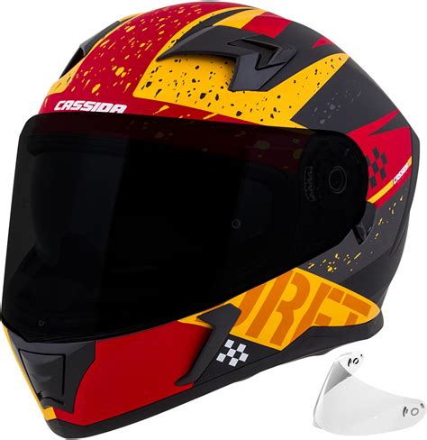 Kask Motocyklowy Cassida CZARNA SZYBA KASK MOTOCYKLOWY 3 DRFT XXL