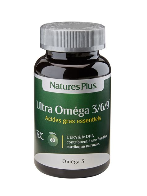 Nature S Plus Ultra Omega 3 6 9 60 Capsules Boutique Bio