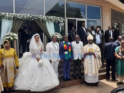 PICTURES: VP Chiwenga Marries His Small House – ZimEye