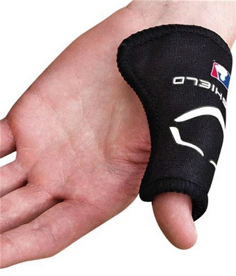 Evoshield Catchers Thumb Guard Red Stitch Sports