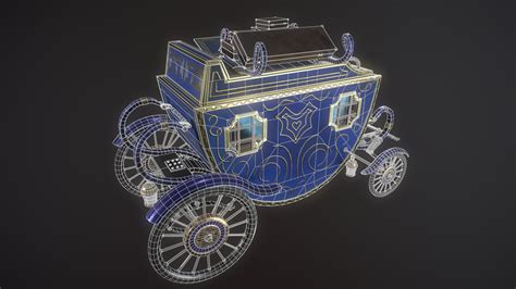 Royal Carriage Model - TurboSquid 1947550