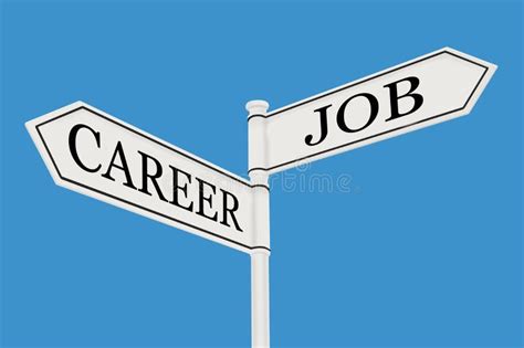 Job Versus Career Stock Illustrations – 421 Job Versus Career Stock ... 