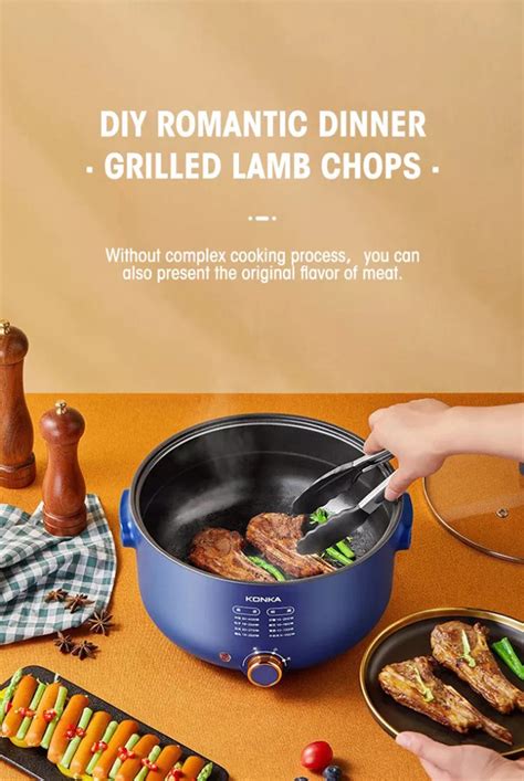 Clearance SaleKONKA Electric Hot Pot Multifunction 5L RM50 Coupon Ends August 31st KZG