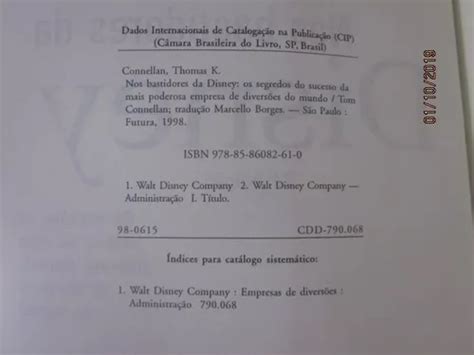 Livro Nos Bastidores Da Disney Tom Connellan Mercadolivre