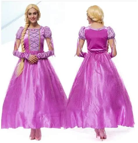 Princess Rapunzel Halloween Sexy M Xl Women Adult Party Costume Cosplay