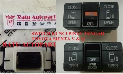 Jual Mobil Switch Swith Saklar Pintu Tengah Toyota Sienta Type V Dan Q