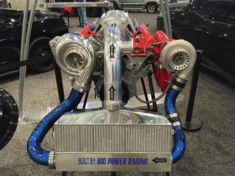 V8 engine