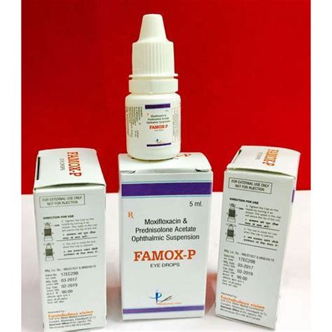 Moxifloxacin And Prednisolone Acetate Ophthalmic Suspension Eye Drops 5ml At Rs 14 Bottle In