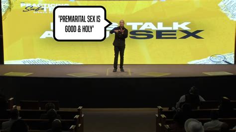 Baptist Pastor Argues Pre Marital Sex Is Good And Is Not A Sin In Sunday Sermon Protestia