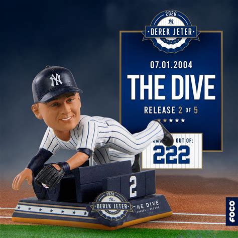 Look Foco Releases Bobblehead Commemorating Yankees Great Derek Jeter