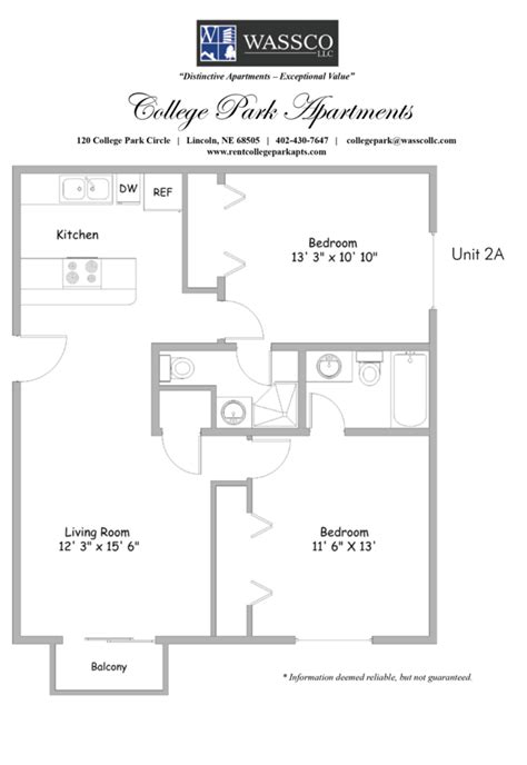 Floor Plans - College Park Apartments