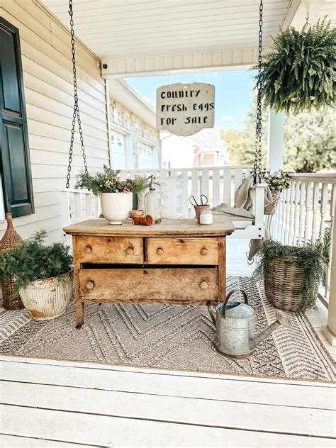 Farmhouse Porch Decor for Spring and Summer! - Itty Bitty Farmhouse