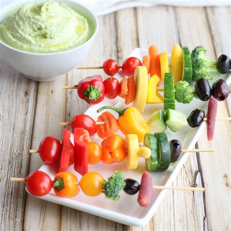 Rainbow Veggie Platter