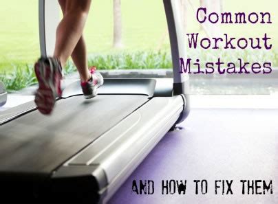 10 Workout Mistakes You Don T Know You Re Making SparkPeople